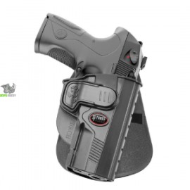 FUNDA CON SEGURO DE RETENCION PARA BERETTA PX-4 STORM MARCA FOBUS