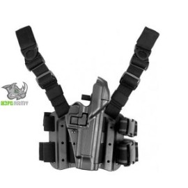 430604BK-R FUNDA PIERNERA DERECHA SERPA NIVEL 3 MARCA BLACKHAWK PARA BERETTA 92F